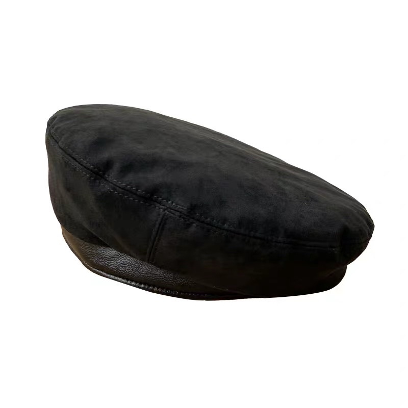 Mũ beret đen giống Jisoo, Rosé BLACKPINK, Jang Wonyoung IVE