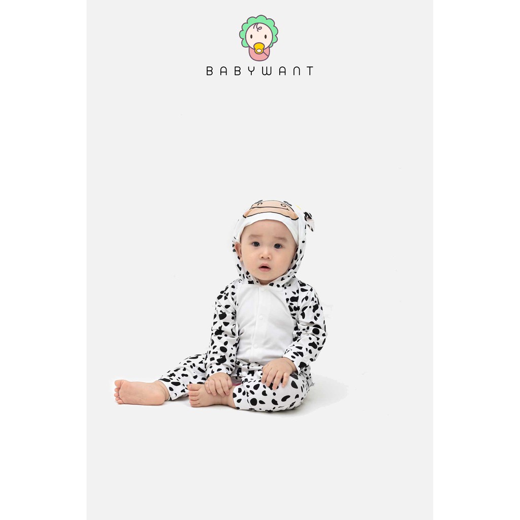 Body mũ thú dài tay chất lượng cao cho bé từ 3 đến 13kg BABYWANT