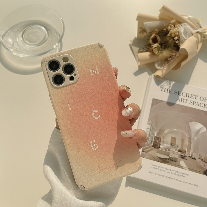 Ốp Lưng Iphone Vuông Cạnh Hình IPhone/6/6Plus/6s/6sPlus/6/7/7Plus/8/8Plus/X/Xs/Xs Max/11/11Pro/11ProMax/12/12PROMAX/12MINI/12PRO Sunset Blooming | BigBuy360 - bigbuy360.vn