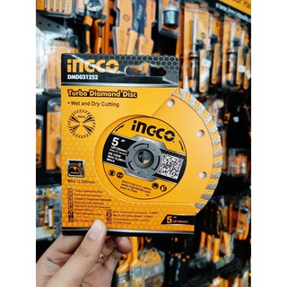 Đĩa cắt gạch đa năng 125mm 5inch turbo diamond disc ingco dmd031252
