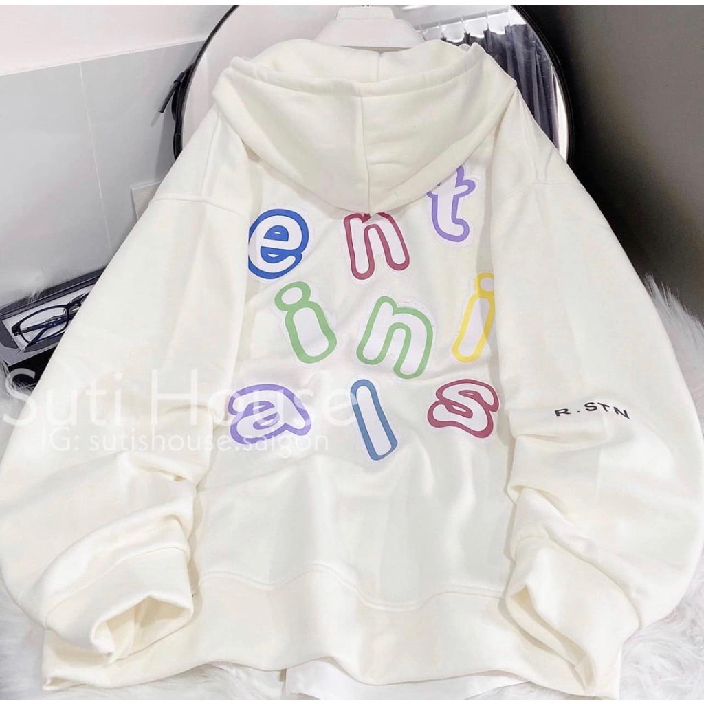 Áo khoác nỉ chữ ENT Chất nỉ ngoại hàng cty xuất dư dày dặn. Đanh mịn. Form đại, tay bồng | BigBuy360 - bigbuy360.vn