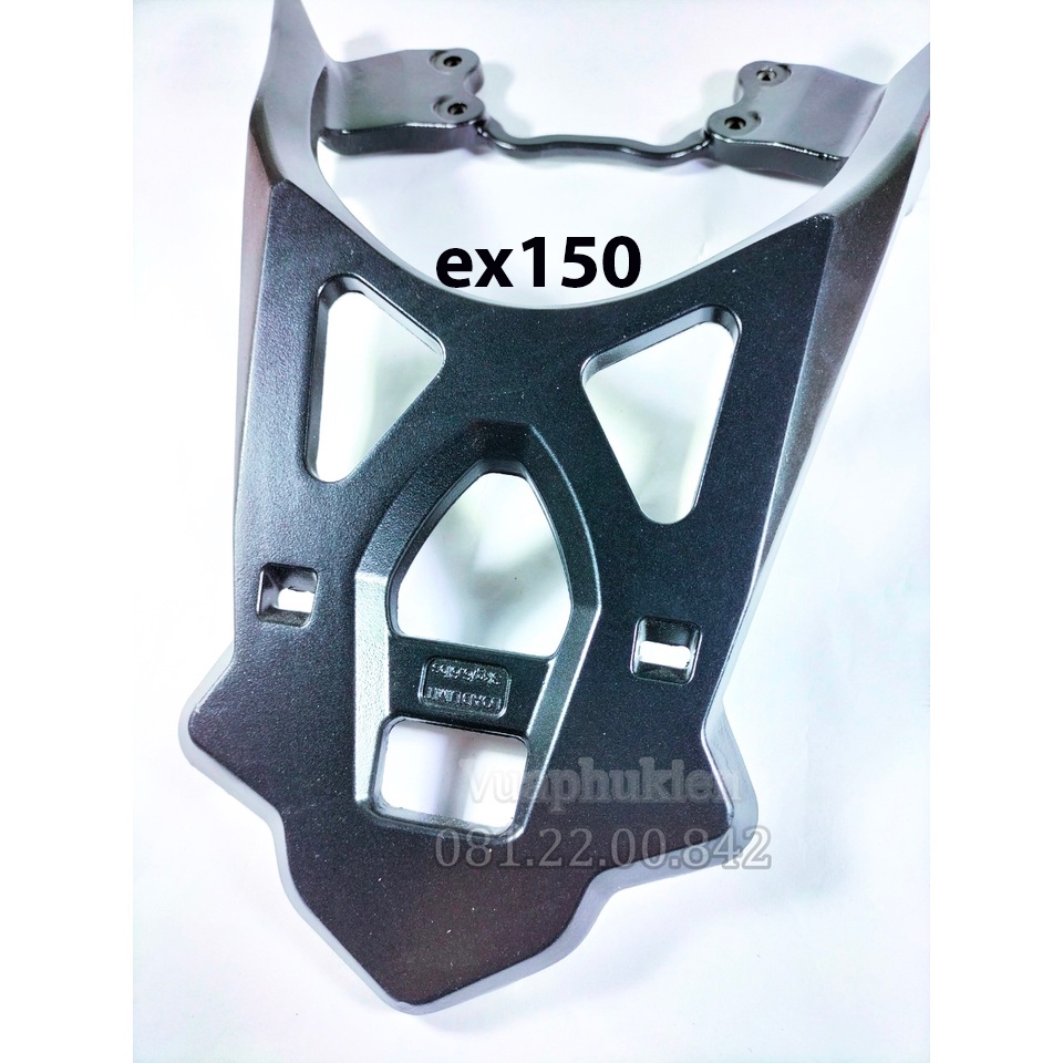 Tay dắt, cảng sau nhôm đúc nguyên khối Winner , Winner X, Exciter 150 155 baga chở hàng gắn thùng