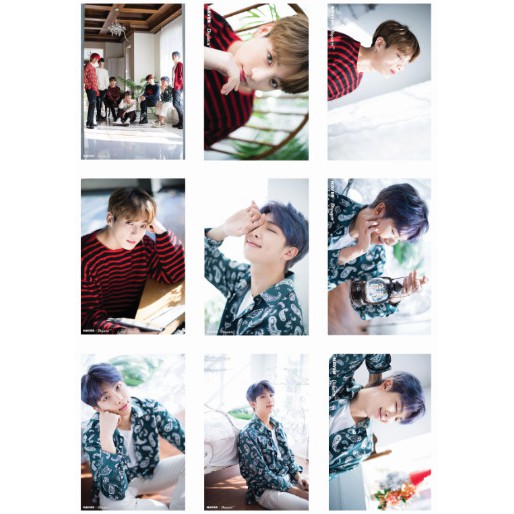 Lomo card 69 ảnh BTS Christmas Pictures NAVER x DISPATCH