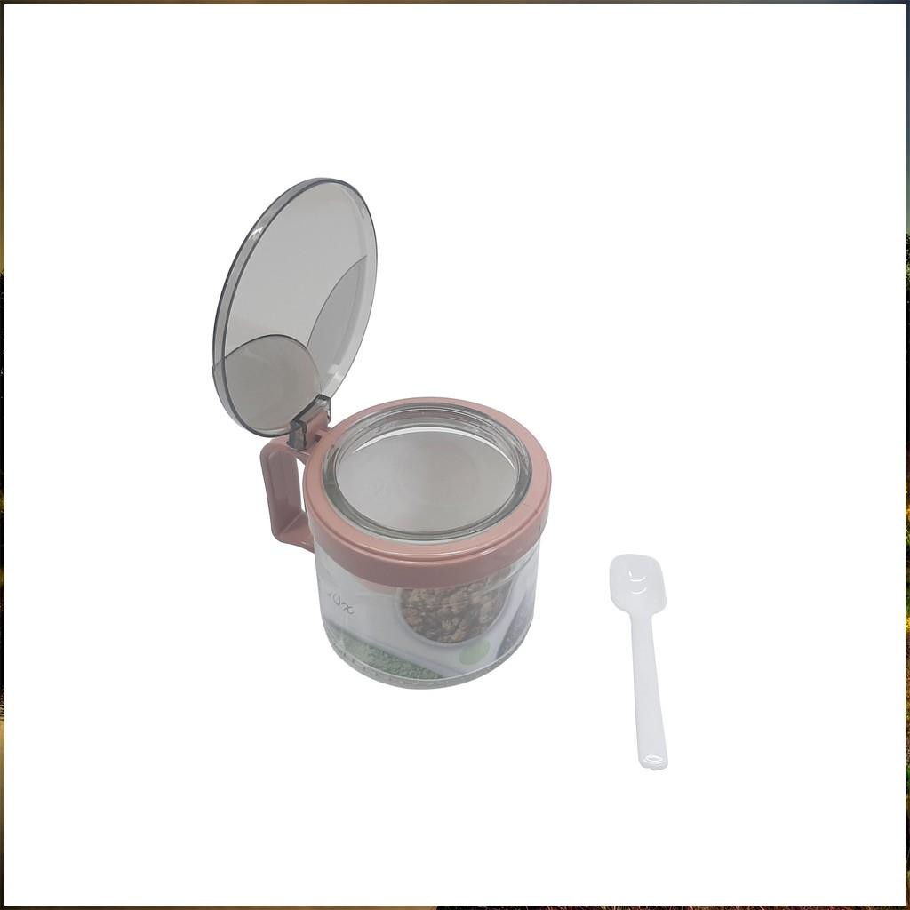 [ Ảnh Thật ] Bộ 3 Gia Vị Thủy Tinh Cao Cấp  - Bộ 3 GIa Vị Thủy TInh Có Thìa | BigBuy360 - bigbuy360.vn