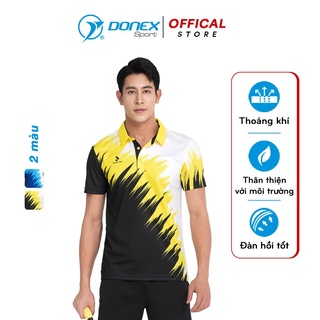 Áo Thể Thao Nam DONEXPRO MC-9026 Thoáng Khí, Không Bám Bụi, chất liệu in chuyển nhiệt siêu bền màu