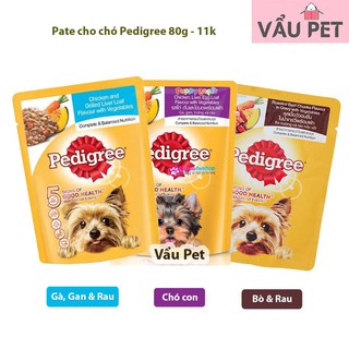 Pate cho chó Pedigree 80g - Chi Tây Pet