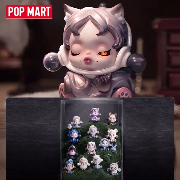 Popmart SKULLPANDA Animal Series Blind Box Doll Quà tặng trang trí hợp thời trang