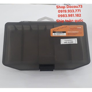 Hộp đựng mồi lure câu cá 5 ngăn nhựa cao cấp
