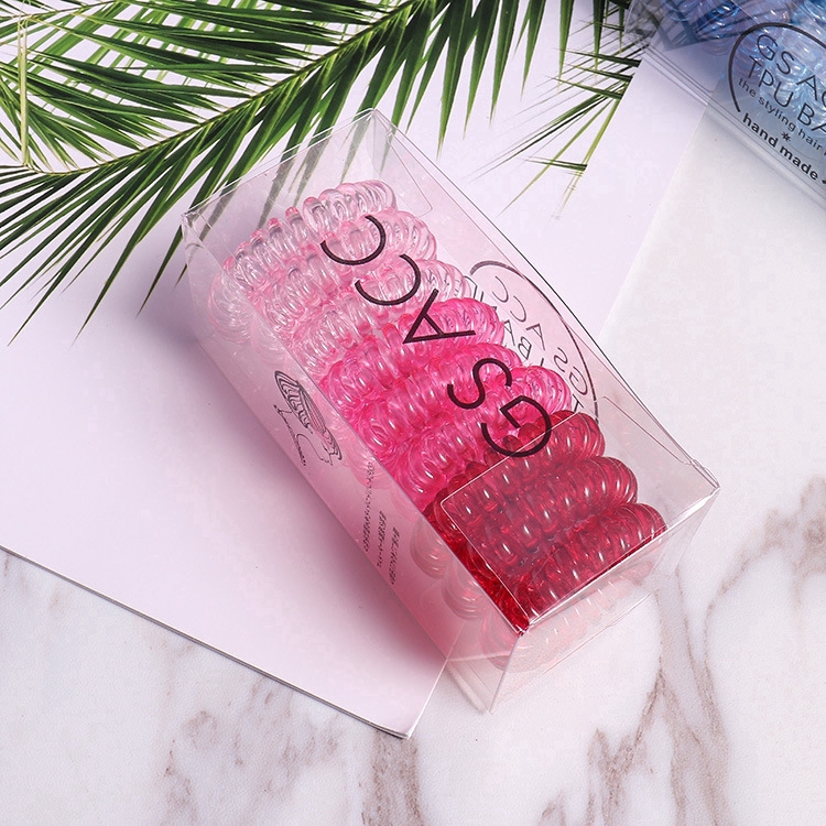 Dây cột tóc 17KM bằng nhựa co giãn thời trang