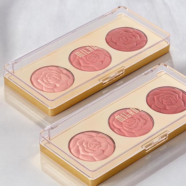 🌺PHẤN MÁ HỒNG MILANI ROSE BLUSH TRIO PALETTE🌺