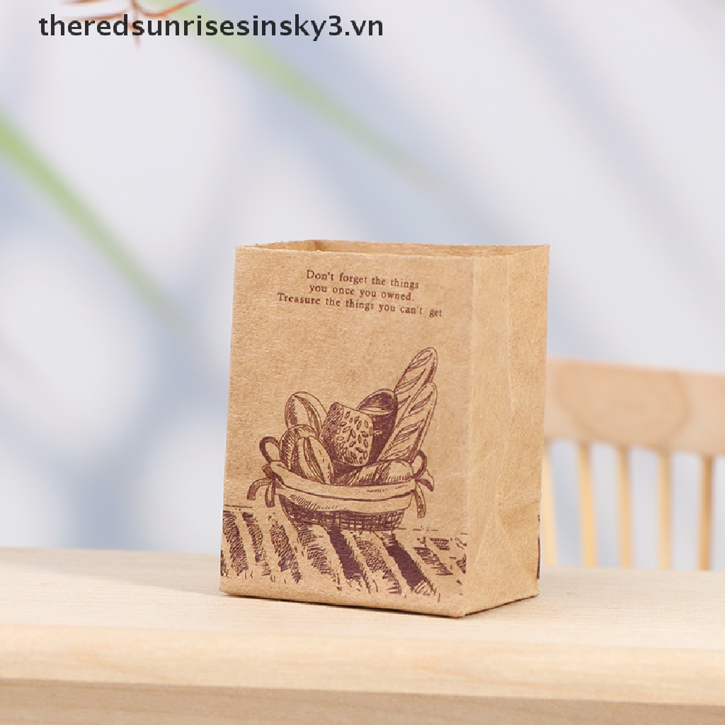 1 Túi Giấy Đựng Bánh Mì Đồ Chơi Búp Bê