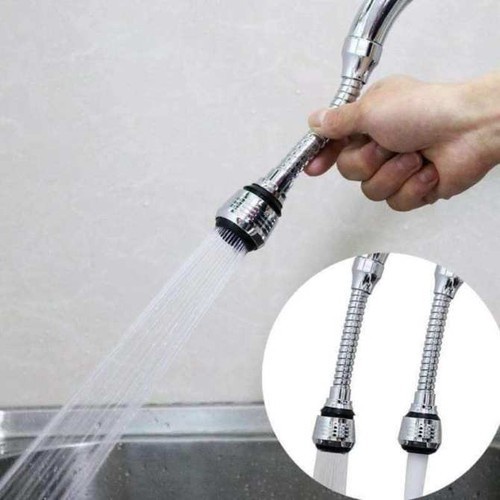 Vòi nước tăng áp Inox xoay 360