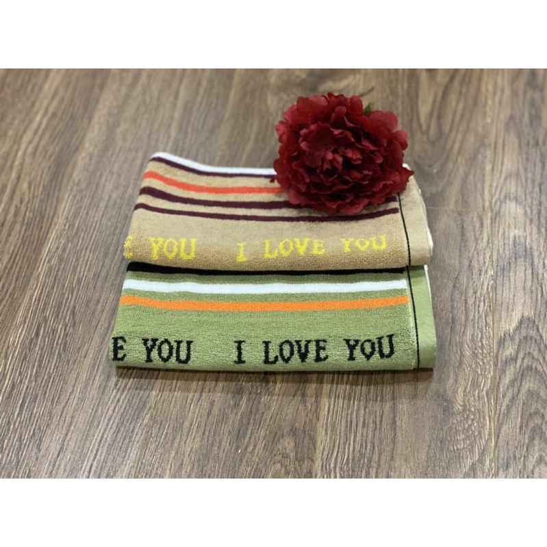 Khăn mặt cotton 25x50cm - Quả Táo
