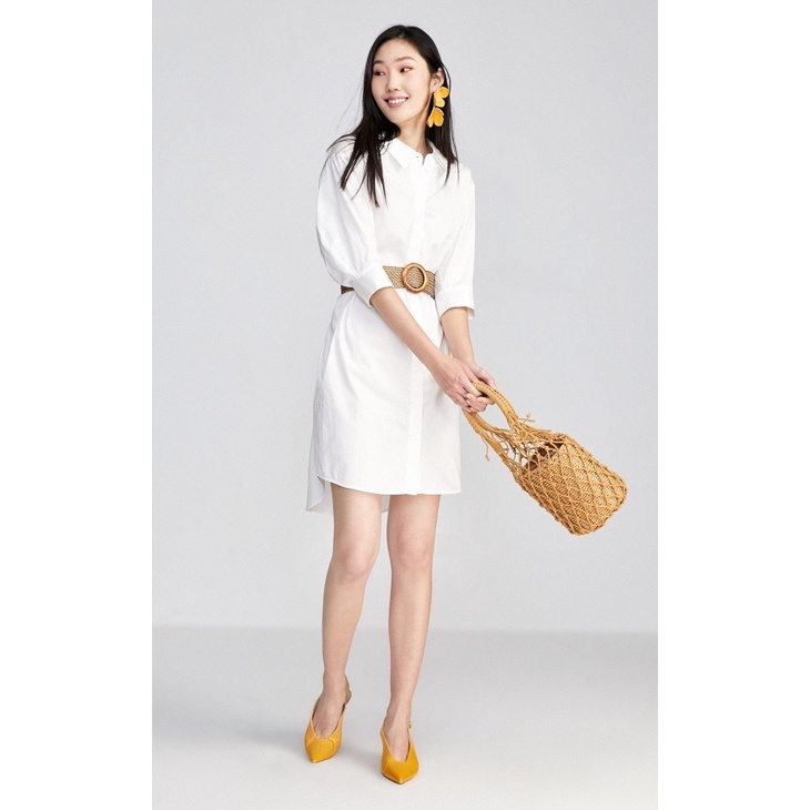 ĐẦM SƠ MI TRẮNG ZARA HÀNG VNXK