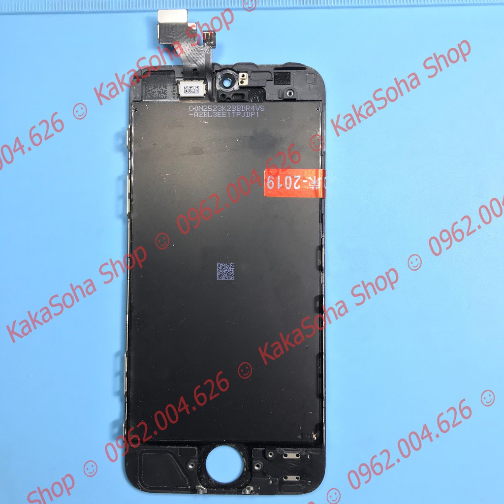 Màn hình iphone 5 zin bóc máy, tặng cường lực, combo Tua vít 1k, Màn hình ip 5 zin chính hãng, miễn phí vận chuyển.