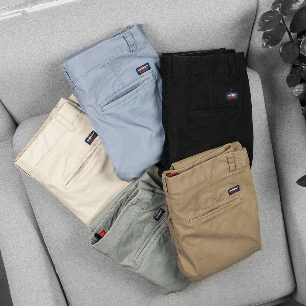 Quần Khaki Dáng Chinos - Nhiều Màu - 2020QD