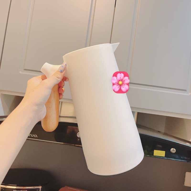 BÌNH NƯỚC GIỮ NHIỆT CÁN GỖ