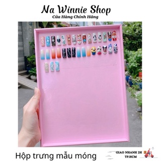 Hộp đựng mẫu nắp kiếng