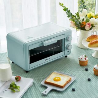 [Có sẵn] Lò Nướng Mini Bear Xanh Pastel - Có bảo hành