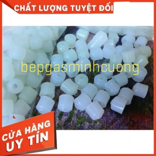 Nút nhựa sạc gas mini, đầu nối nhựa bơm gas mini 1 bịt 50 cái.