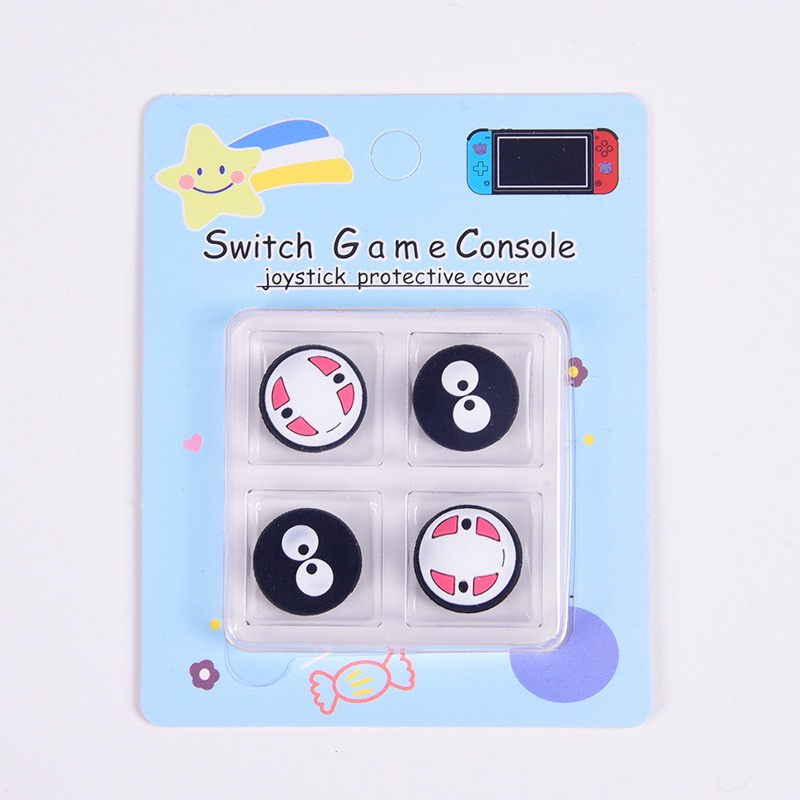 Set 4 Nút Bọc Analog Joycon Cho Máy Game Nintendo Switch / Switch Lite Phong Cách Nhật Bản dễ thương