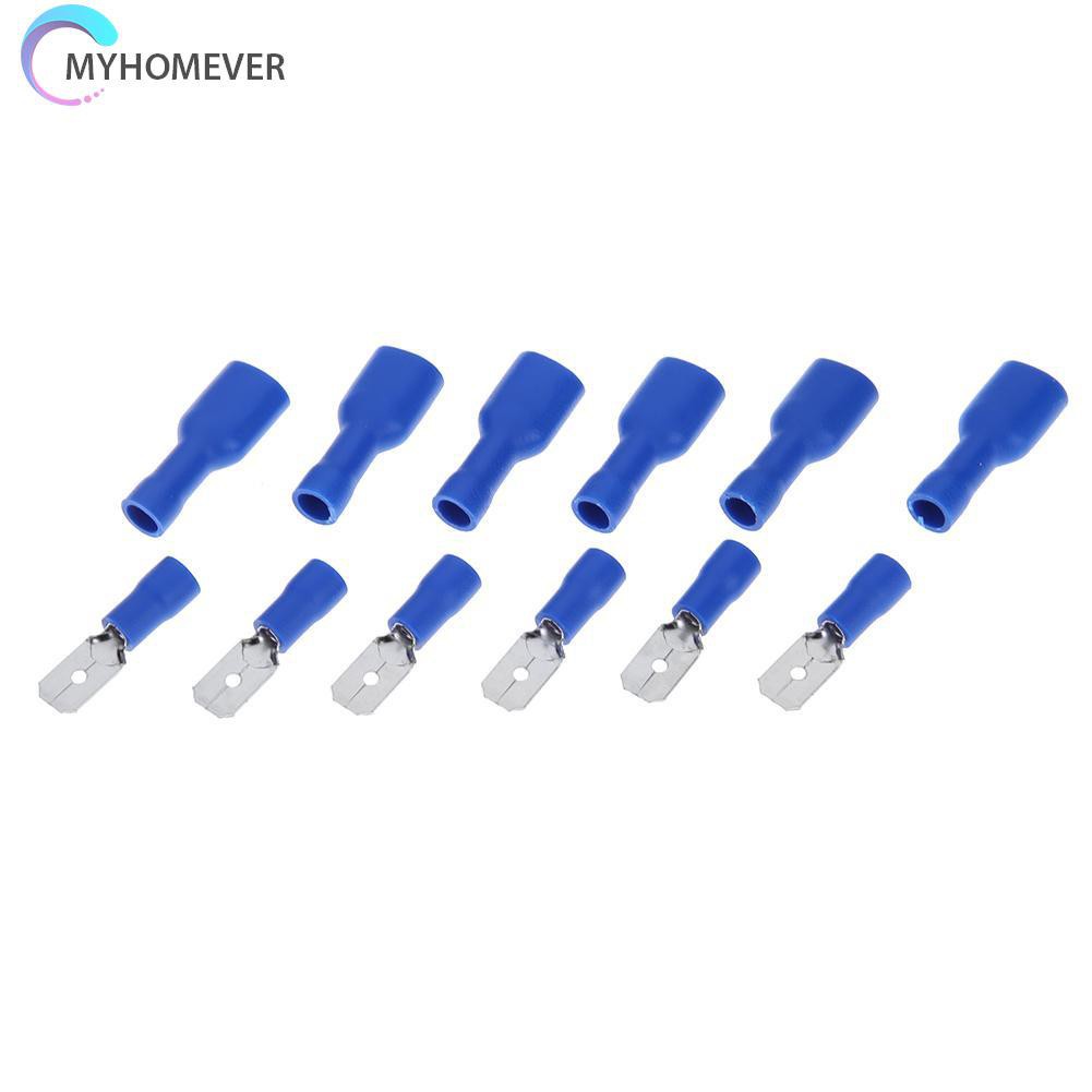 myhomever FDFD2-250 16-14AWG Male/Female Kit Insulated Spade Wire Connector Terminal