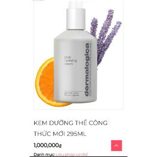 Kem dưỡng thể công thức mới Dermalogica
