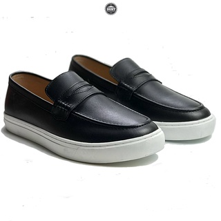 Giày lười nam Slip On Penny da bò cao cấp chất lượng tốt giá rẻ bảo hành trọn đời