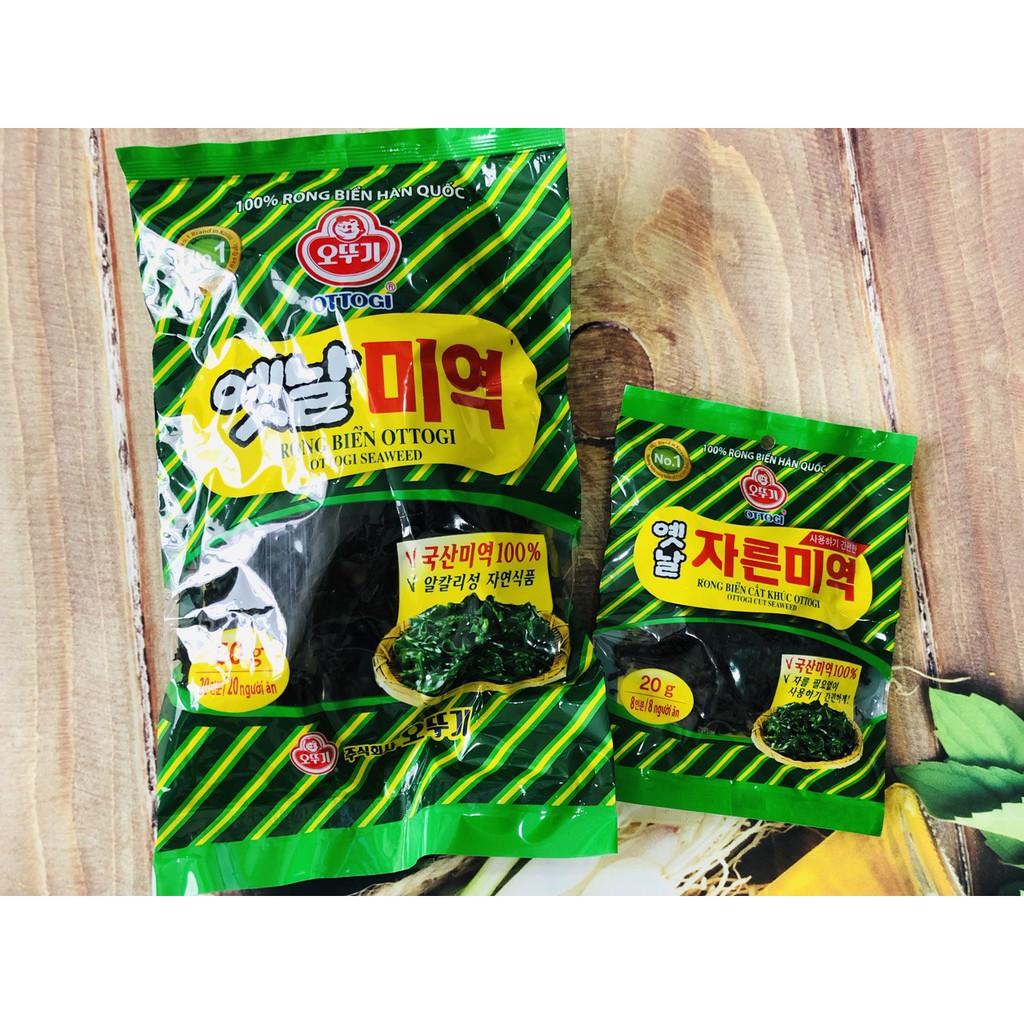 Rong biển khô nấu canh Hàn Quốc Ottogi gói 50g