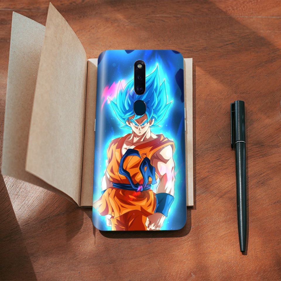 Miếng Dán Skin Điện Thoại ❤️ In Hình Goku Blue Cho Iphone 6/ 7/ 8/ X/ XS/ 11/ 11 Pro Max Và Các Dòng Máy Android