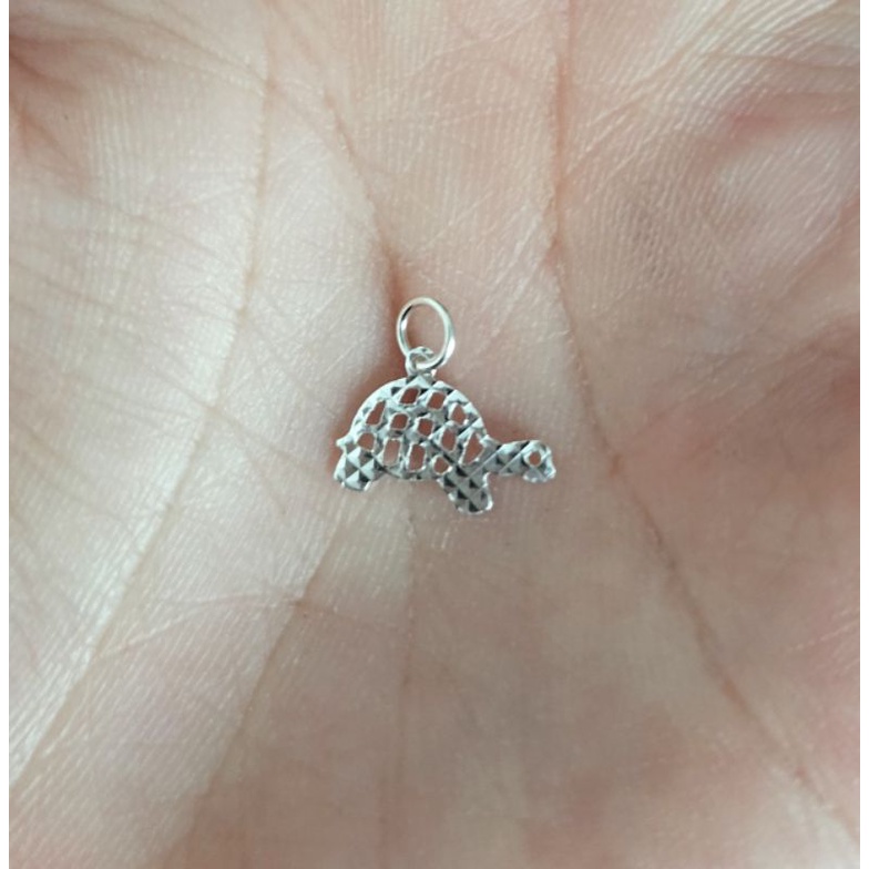 Charm bạc 925 hình cụ rùa học tập may mắn học hành thi cử