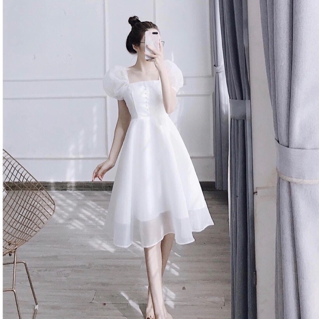 ĐẦM TRẮNG ĐI DỰ TIỆC SIÊU XINH ✅XẢ KHO THANH LÝ ✅ ĐẦM NỮ ĐẸP ĐI ĐÁM CƯỚI SANG TRỌNG SIÊU DỄ THƯƠNG 👉CÓ VIDEO 👈