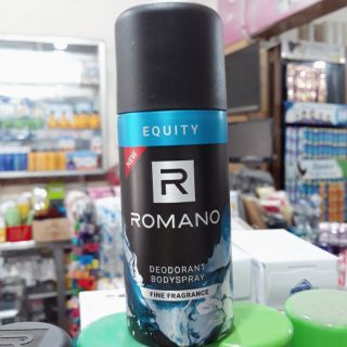 Xịt khử mùi toàn thân cho nam Romano Equity 150ml