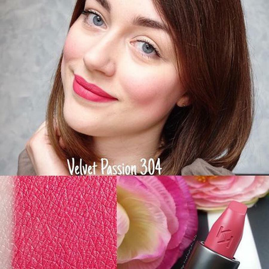 Son thỏi lì Kiko Velvet Passion Matte