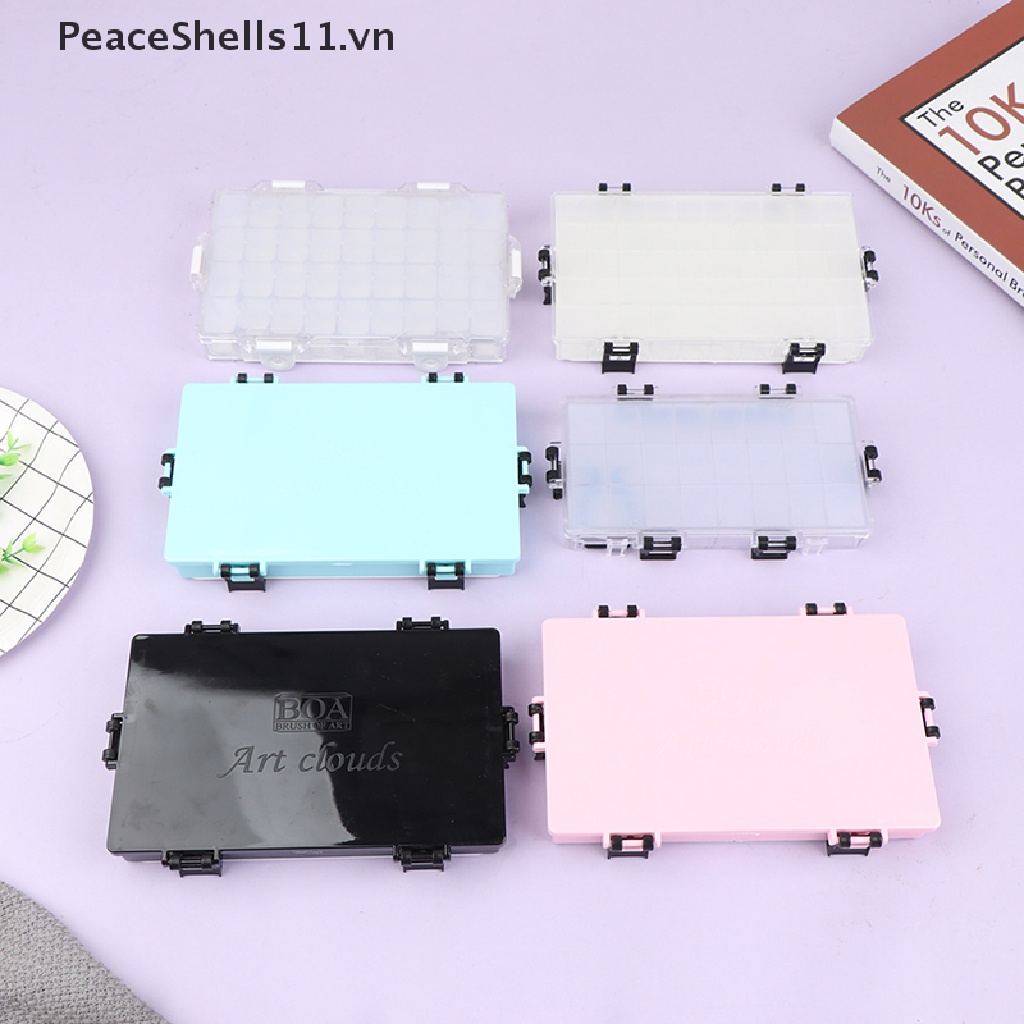 Hộp 24 / 36 / 50 Ô Đựng Màu Nước Dưỡng Ẩm Chống Rò Rỉ