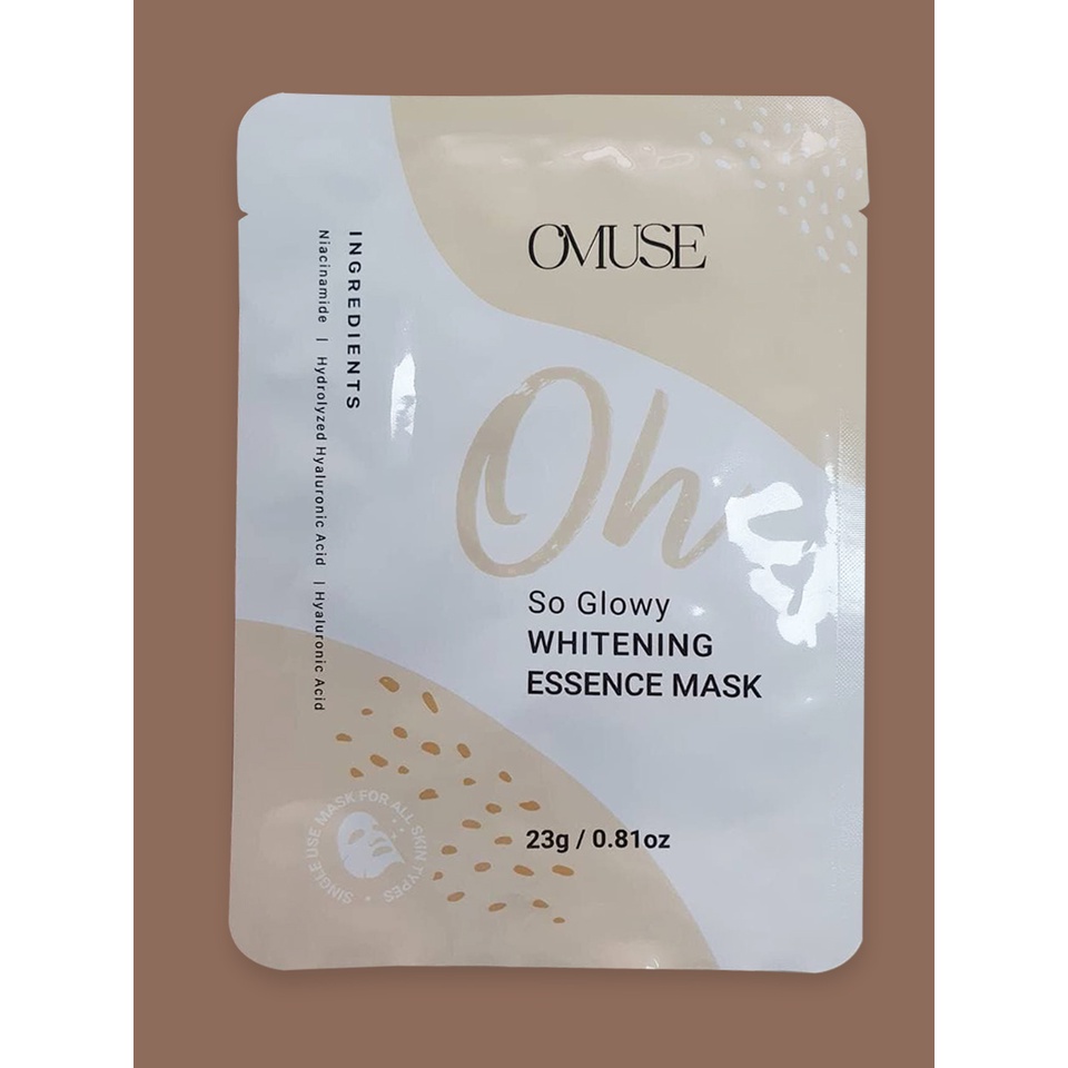 [Mã FMCGMALL -8% đơn 250K] Mặt nạ dưỡng trắng da O'Muse Oh So Glowy Whitening Essence Mask 23g | BigBuy360 - bigbuy360.vn