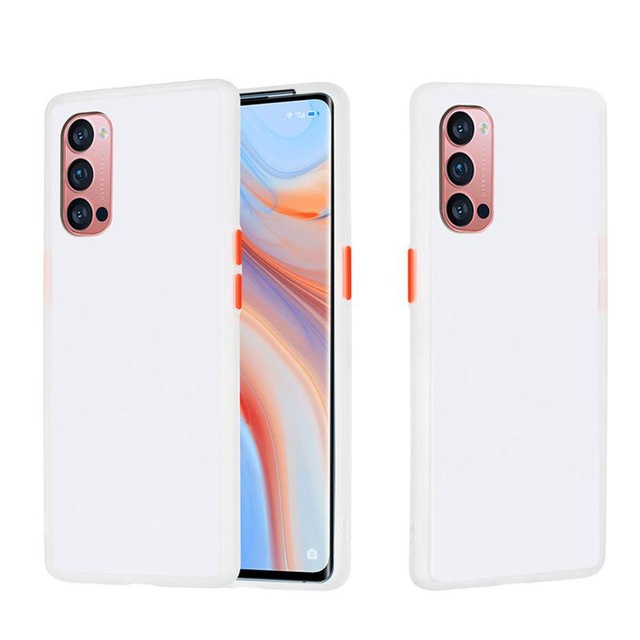 Ốp điện thoại mặt nhám chống sốc dành cho OPPO Reno 8T 7 7Z 5 5G 3 4 Pro 4G Reno3 Reno4 Reno5 5G