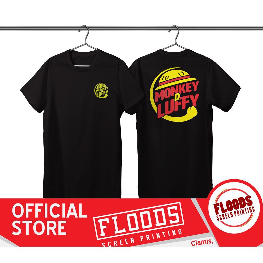 Áo thun in hình anime One Piece Anime Shirt Monkey D Luffy mẫu mới siêu đẹp