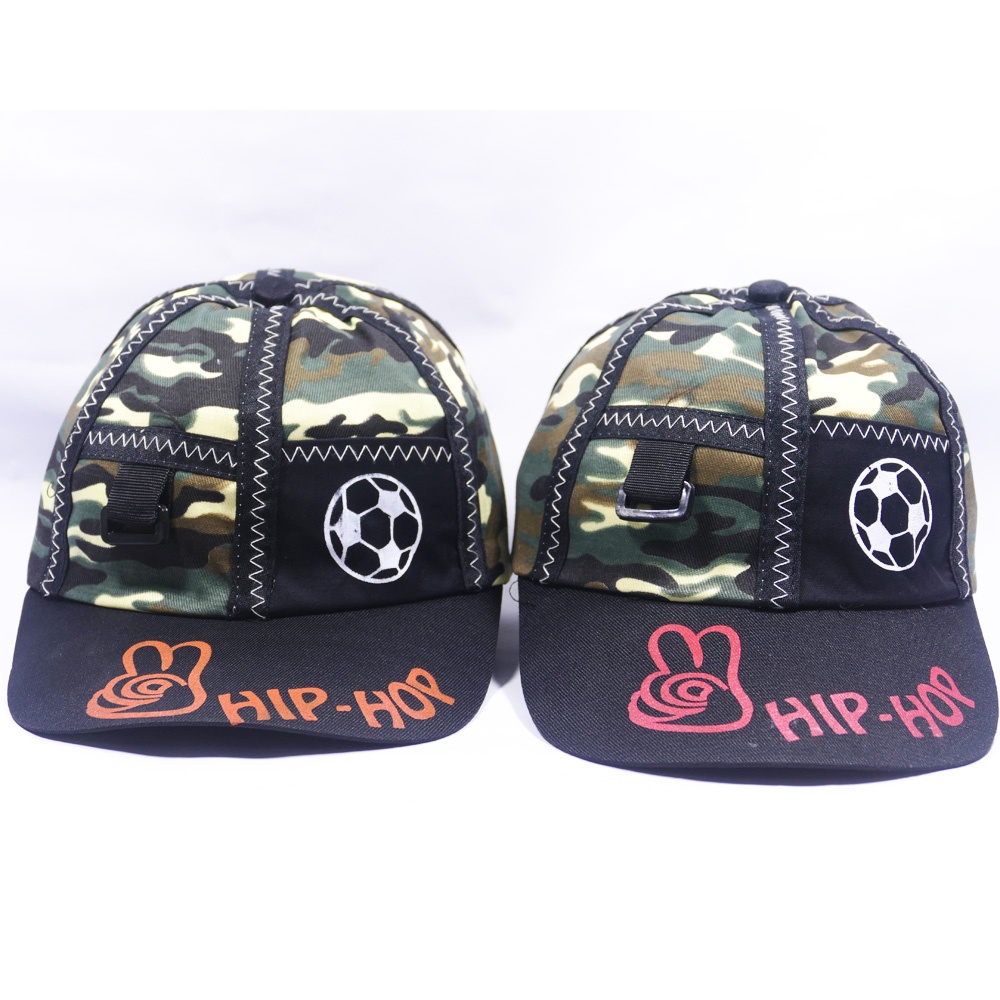 [ Hình thật ]Nón hiphop nhí cho trẻ em- Chất liệu vải Cotton cao cấp tạo cảm giác êm ái cho bé