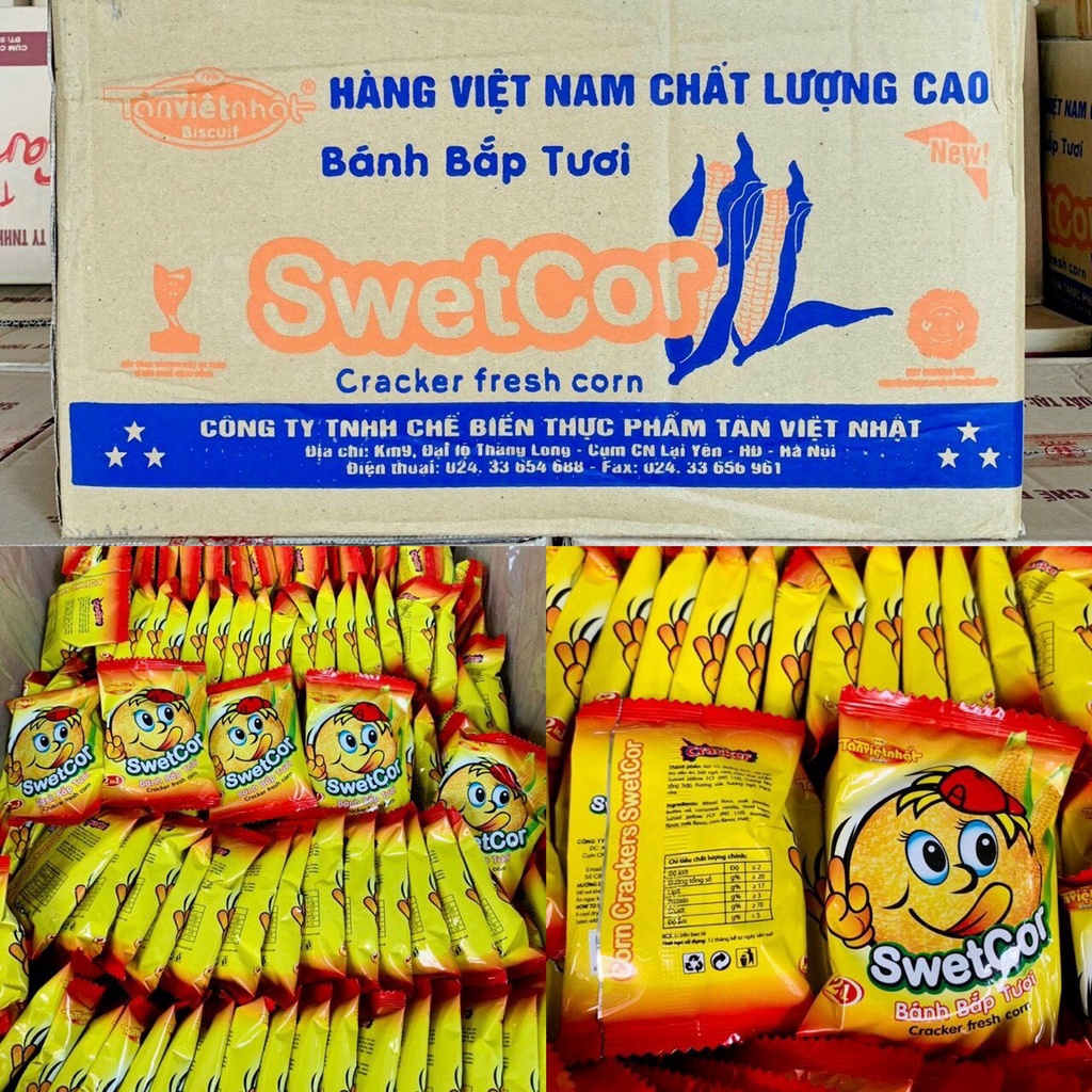 Bánh quy giòn SweetCor 500g