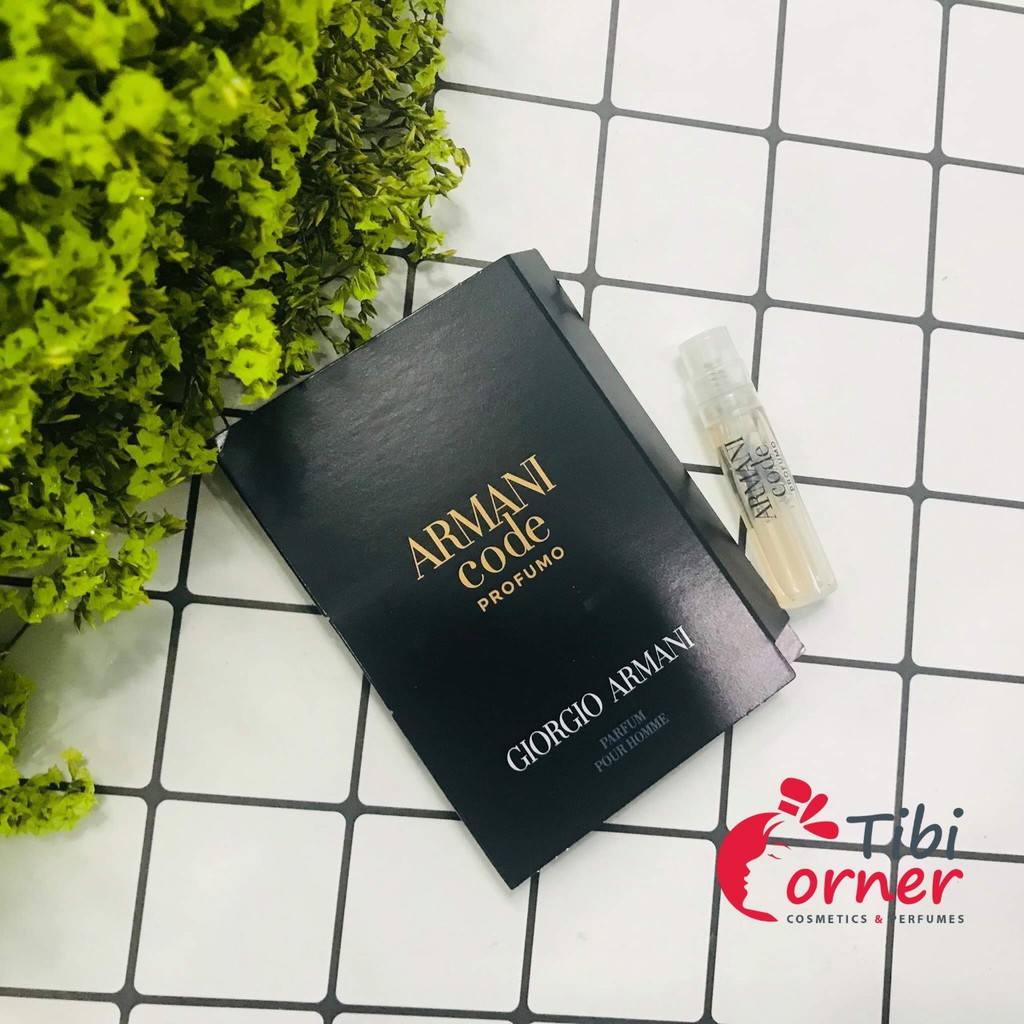 [vial nam]Nước hoa Giorgio Armani Code Profumo EDP 1.2ml