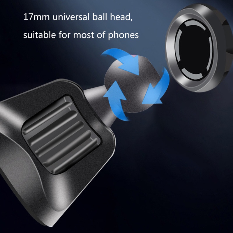 Giá Đỡ Điện Thoại Di Động Gắn Lỗ Thông Gió Xe Hơi 17mm