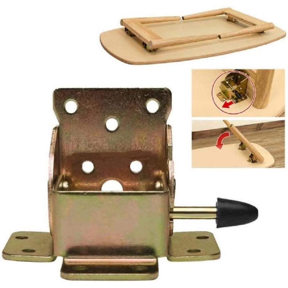 Pat chân bàn trà gấp gọn có khóa