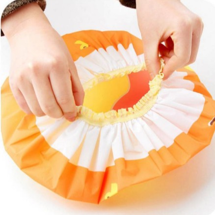 Mũ trùm đầu khi tắm, mũ ủ tóc chất liệu nilon mềm giá rẻ
