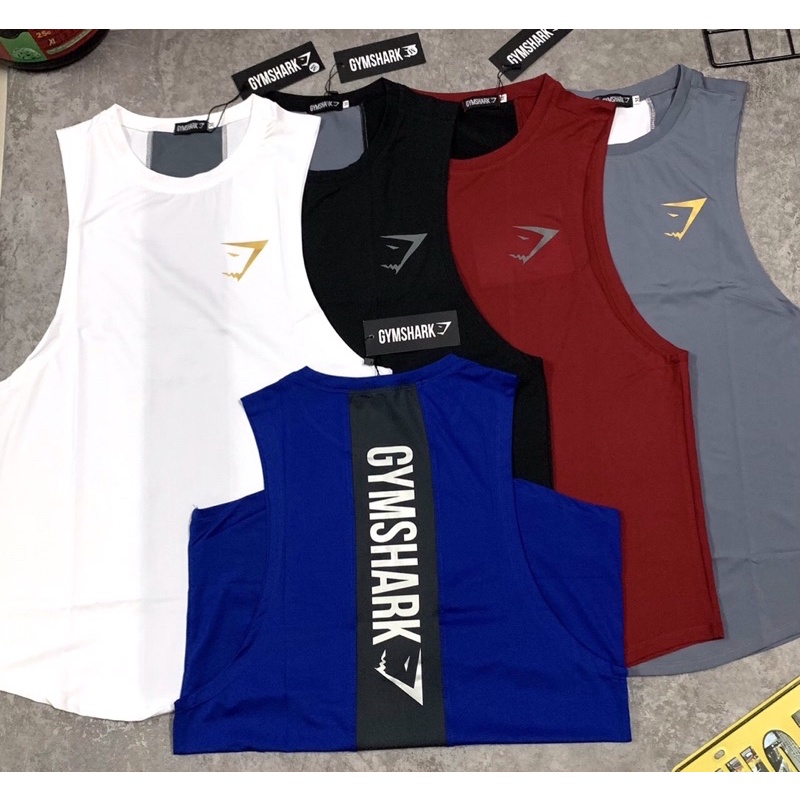 [giảm sốc] áo tanktop gym nam ,áo ba lỗ GYMSHARK cực chất