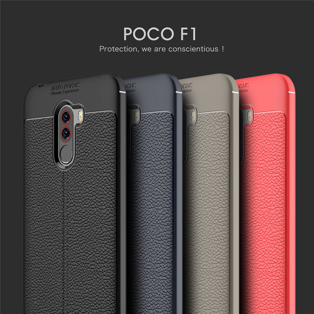 Ốp Lưng PocoPhone POCO F1 dẻo giả da chống sốc