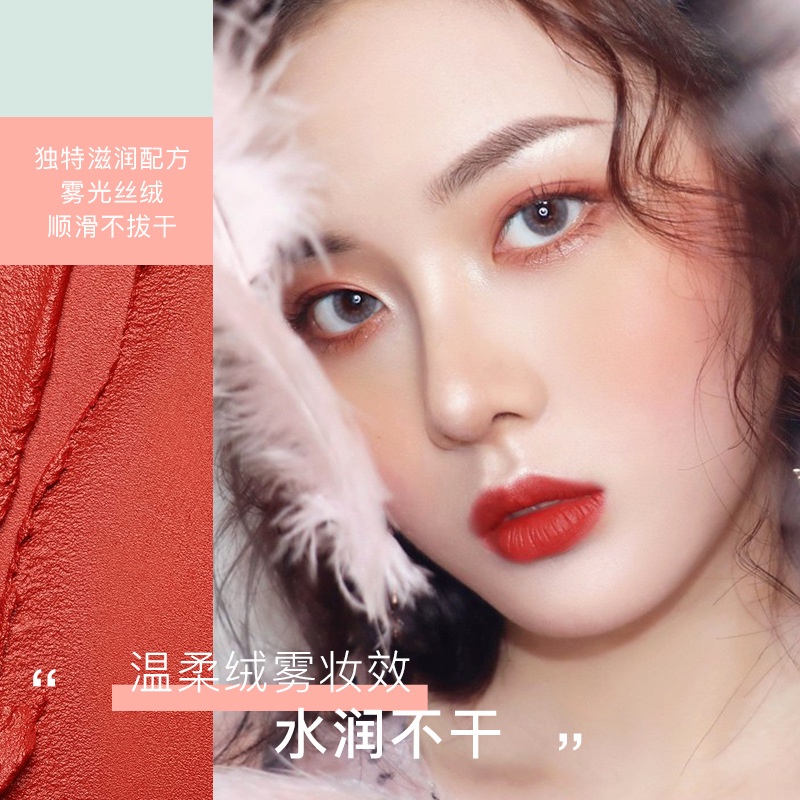 [Hàng mới về] Son kem TUZ màu nhung lì có dưỡng không phai sang trọng