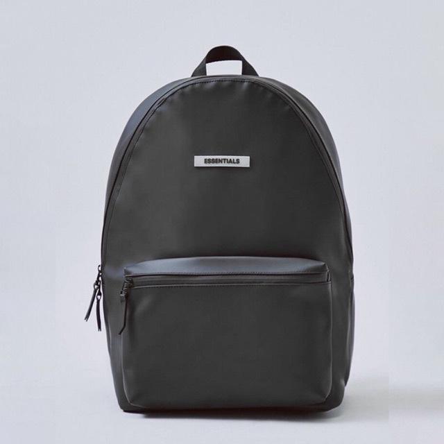 [ FREE SHIP] Balo da màu đen ESSENTIAL màu đen ( có ảnh thật)