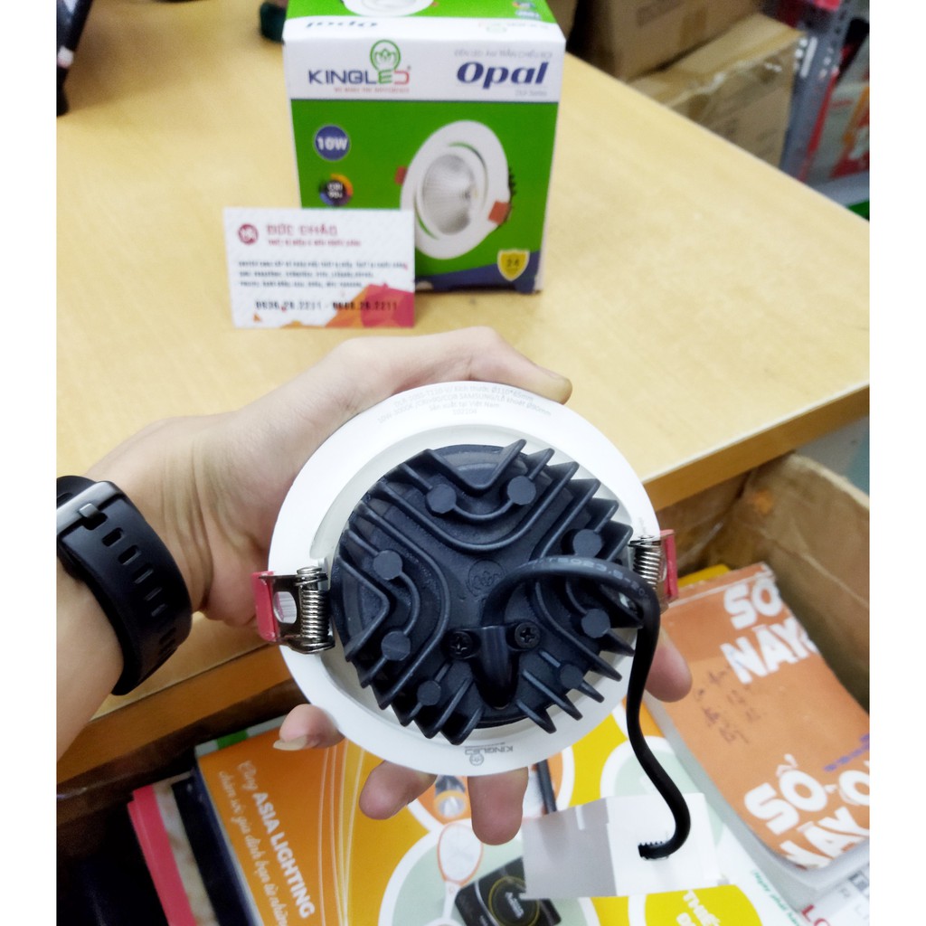 Đèn led âm trần rọi Spotlight 7w, 10w, 16w, 20w,30w Kingled cam kết hàng chính hãng, bảo hành 2 năm