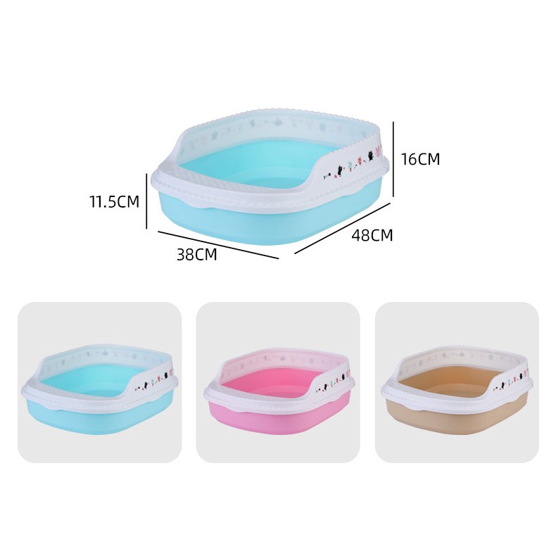 tổng hợp khay vệ sinh mèo, tặng xẻng